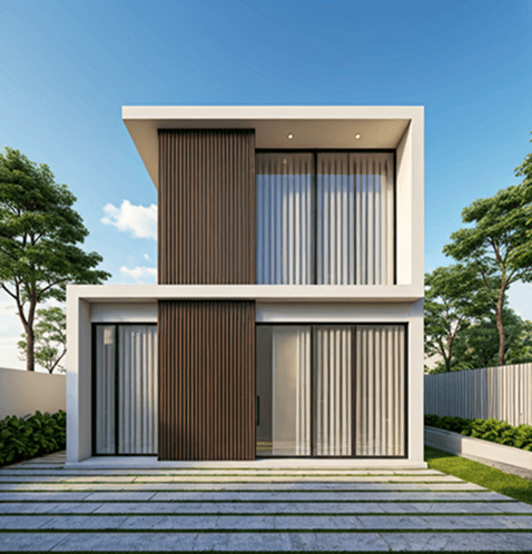 Sécurité de résidence privée et villa de luxe