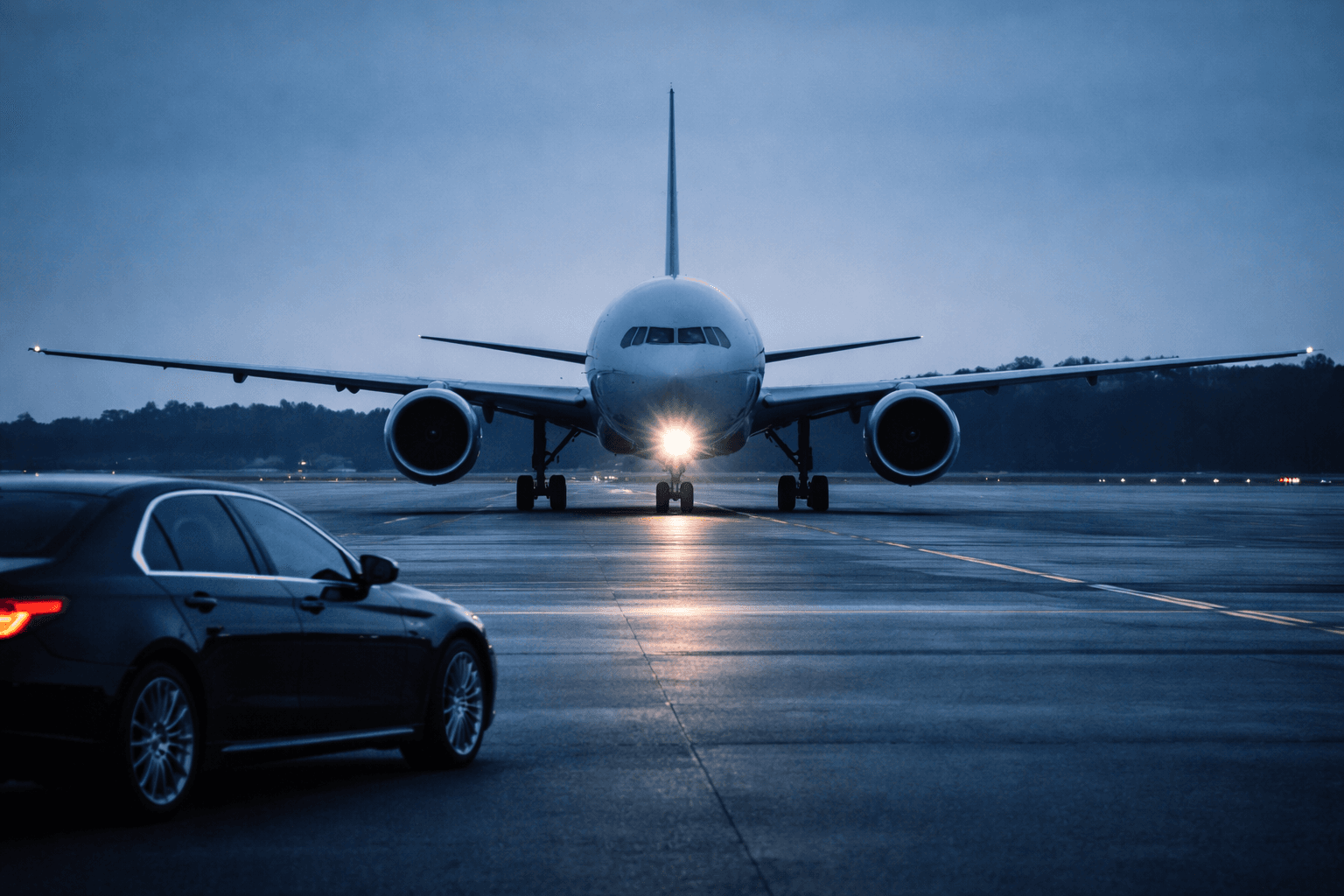 Chauffeur privé VTC pour transfert aéroport avec service premium